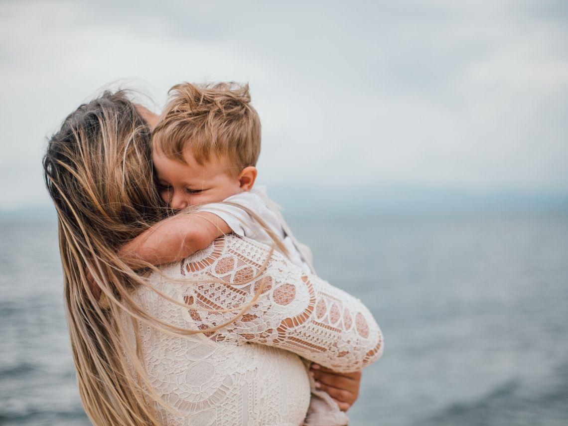 PARA ÉL SU MAMÁ ES TODO.